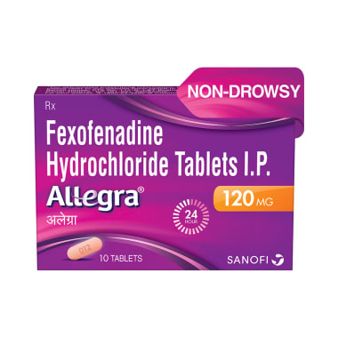 Allegra 120mg Tablet uses in India