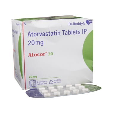 Atocor 20 Tablet PRICE, DOSE, SIDE EFFECTS IN HINDI