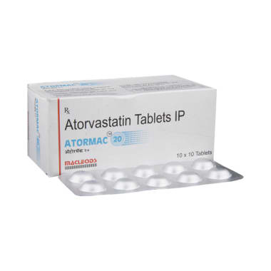 Atormac 20 Tablet PRICE, DOSE, SIDE EFFECTS IN HINDI