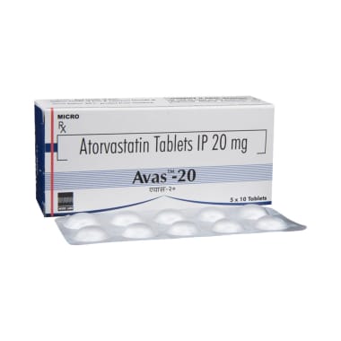 Avas 20 Tablet Price