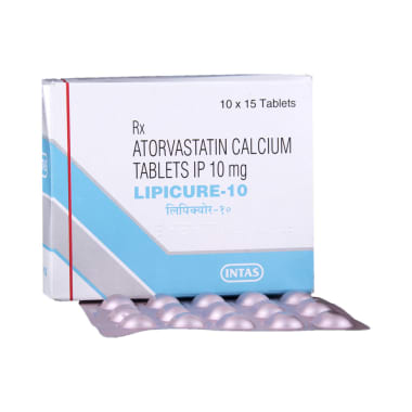 Lipicure 10 Tablet uses in India