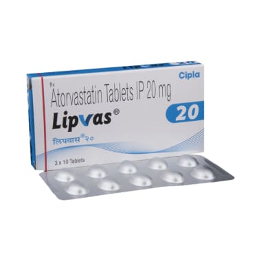 Lipvas 20 Tablet PRICE-uses-side effects Hindi