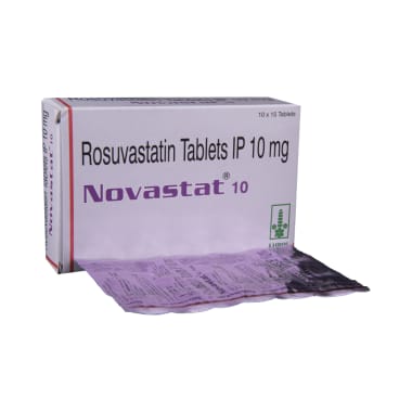 Novastat 10 Tablet buy online in india