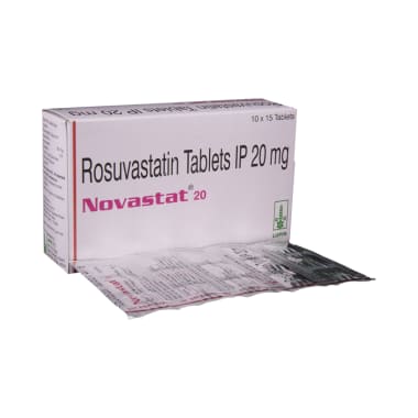 Novastat 20 Tablet PRICE-uses-side effects Hindi