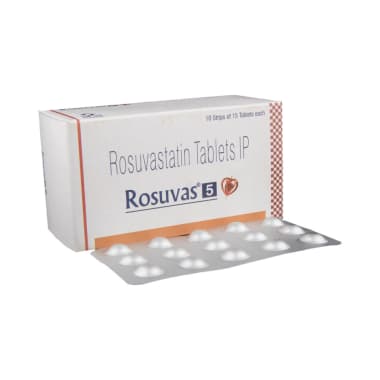 Rosuvas 5 Tablet MRP Price in India