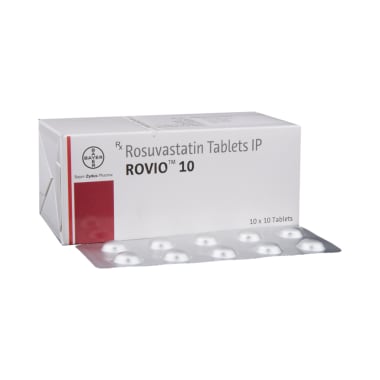 Rovio 10 Tablet Uses,Side Effects, MRP