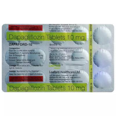 Dapaford 10mg pack of 15 Tablets