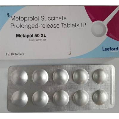 Metapol 50 XL strip of 10 Tablets