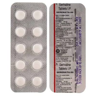 Serenata 50mg Tabet Strip of 10 tablets