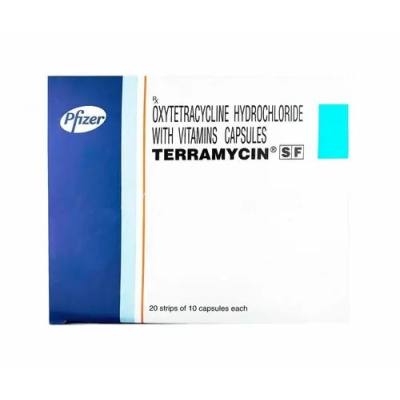 Terramycin SF Capsules strip of 10 Caps