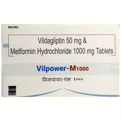 Vilpower-M 50mg 1000mg tablets