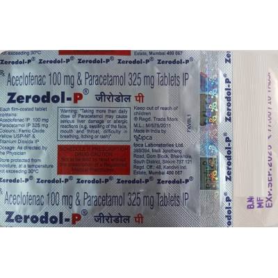 Zerodol-P pack of 10 tablets