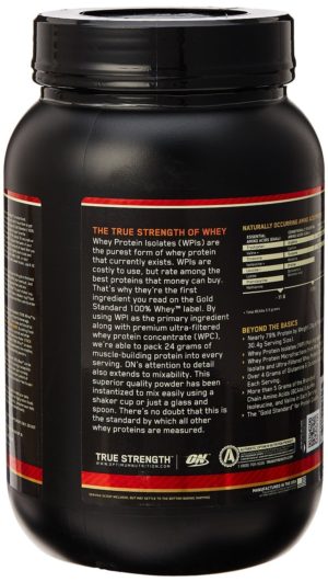 Optimum Nutrition 100 Whey Gold Standard Chocolate flavor