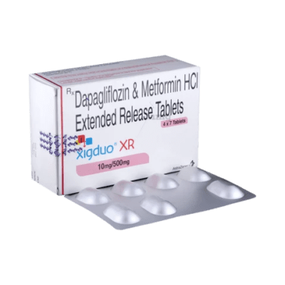 XIGDUO XR 10mg-500mg TABLET PRICE IN INDIA ONLINE MEDICINE