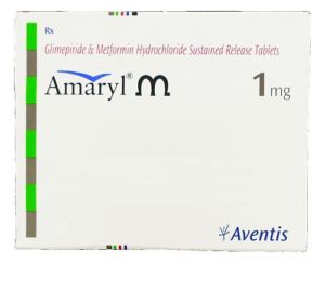 Amaryl-M-1mg USES SIDE EFFECTS BUY ONLINE MEDICINE INDIA