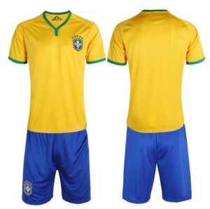 brazil FOOTBALL JERSYS SHORTS FOR BOYS size