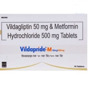 vildapride 50 500mg tablet